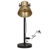 Vidaxx lampe de bureau 25 w e27 17x17x60 cm couleur laiton antique