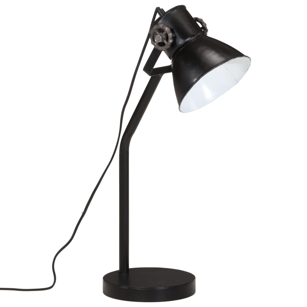 Lampe de bureau Vidaxl 25 W e27 17x17x60 cm noir