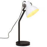 Vidaxx lampe de bureau 25 w e27 17x17x60 cm blanc