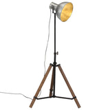 Vidaxx lampadaire 25 w e27 75x75x90-150 cm argent vintage