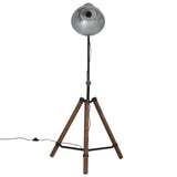 Vidaxx lampadaire 25 w e27 75x75x90-150 cm argent vintage