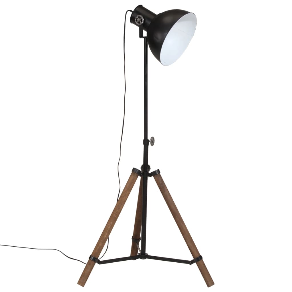 Vidaxl Floor lamp 25 W E27 75x75x90-150 cm Black