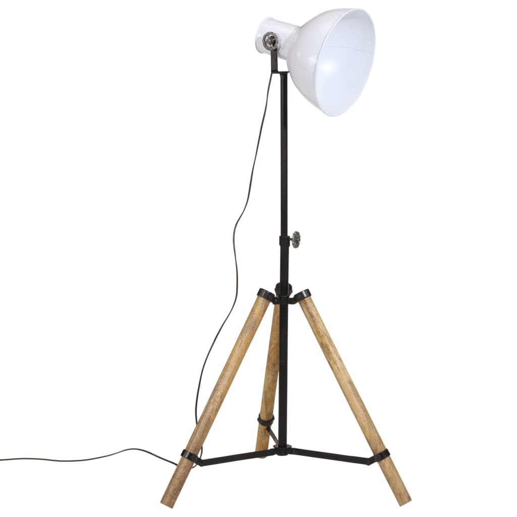 VIDAXL SHOCS LAMP 25 W E27 75x75x90-150 cm Weiß