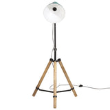 Vidaxxl lampadaire 25 w e27 75x75x90-150 cm bleu patiné