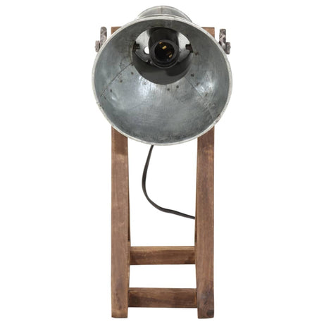 Vidaxx lampe de bureau 25 w e27 30x17x40 cm argent vintage