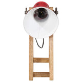 Vidaxx lampe de bureau 25 w e27 30x17x40 cm rouge patiné