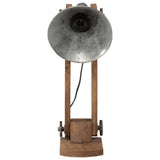Vidaxx lampe de bureau 25 w e27 23x13x52 cm argent vintage
