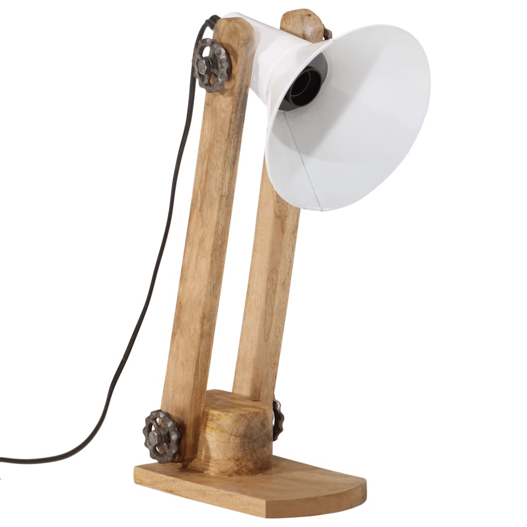 Stolní lampa Vidaxl 25 W E27 23x13x52 cm bílá