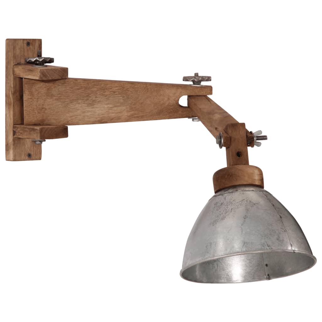 Vidaxxl applique 25 w e27 vintage couleur argent