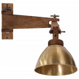Vidaxxl applique 25 w e27 couleur laiton antique