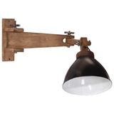 Vidaxl Wandlamp 25 w e27 schwaarz