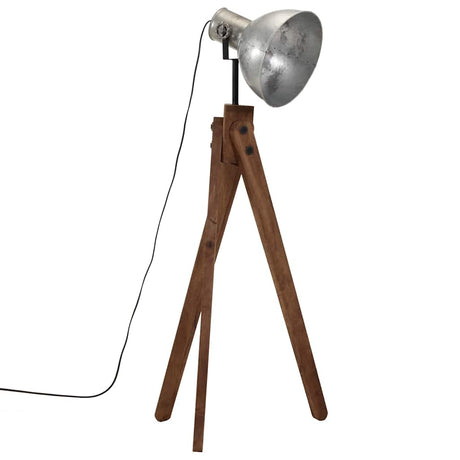 Vidaxx lampadaire 25 w e27 45x45x120 cm vintage argent