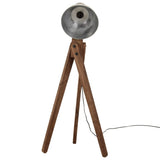 Vidaxl Floor Lamp 25 W E27 45x45x120 cm Vintage sølvfarvet