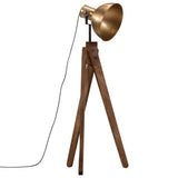 VidaXL lampadaire 25 w e27 45x45x120 cm couleur laiton antique