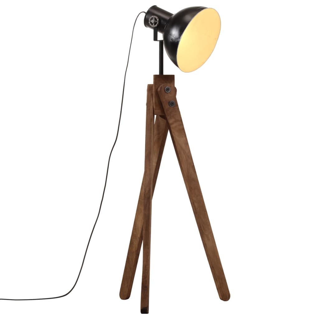 Vidaxl Floor Lamp 25 W E27 45x45x120 cm svart