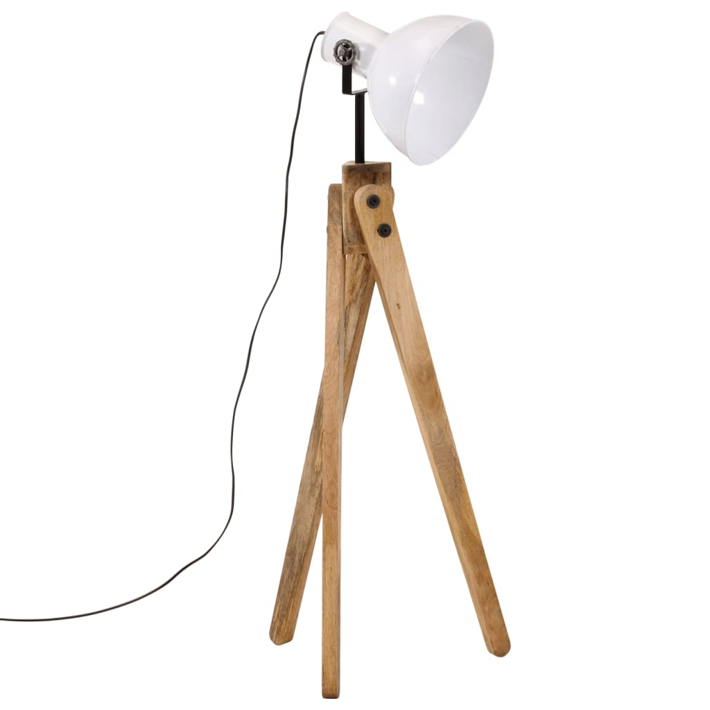 Vidaxxl lampadaire 25 w e27 45x45x120 cm blanc
