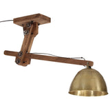 Vidaxx plafonnier 25 w e27 105x30x65-108 cm couleur laiton antique