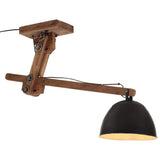 Vidaxx plafonnier 25 w e27 105x30x65-108 cm noir
