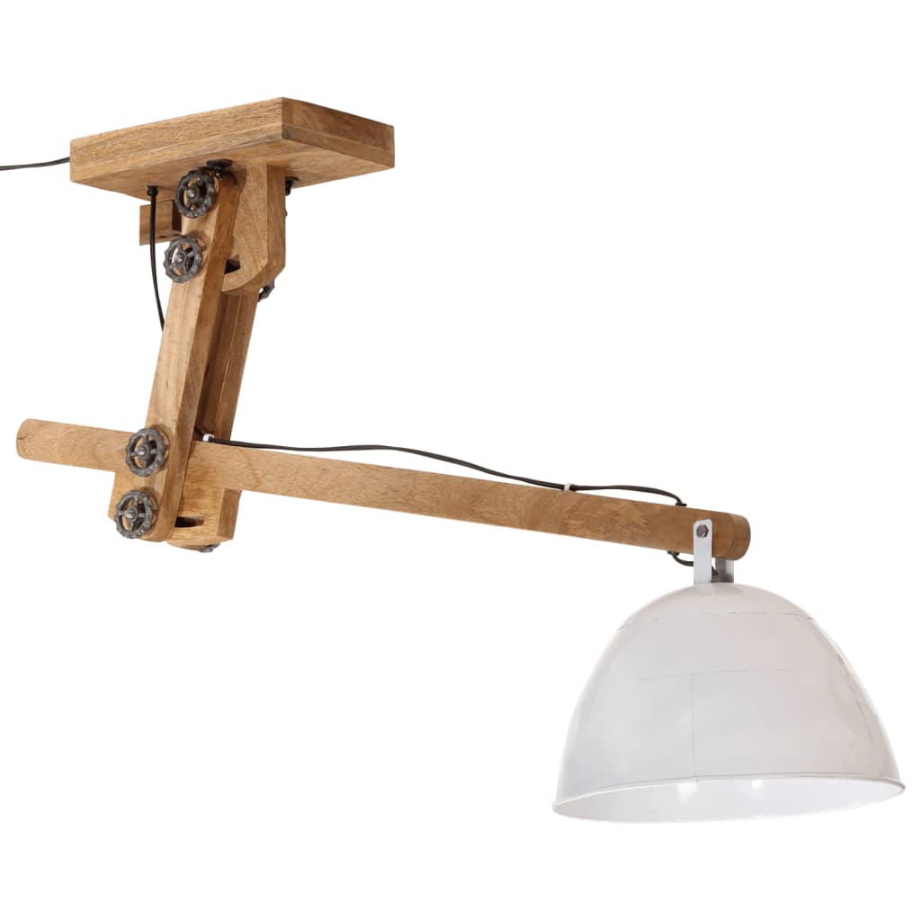 Lampa sufitowa vidaxl 25 W e27 105x30x65-108 cm biała