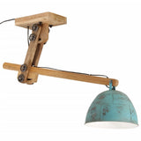 Vidaxx plafonnier 25 w e27 105x30x65-108 cm bleu patiné
