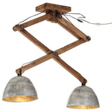 Vidaxx plafonnier 25 w e27 29x18x85 cm argent vintage