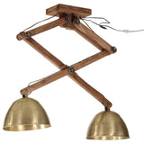 Vidaxx plafonnier 25 w e27 29x18x85 cm couleur laiton antique