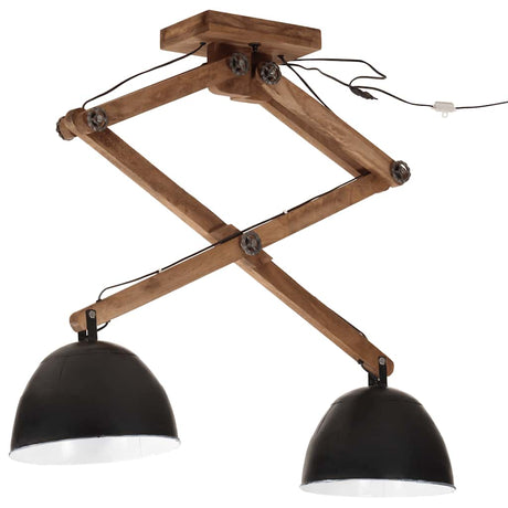 Vidaxx plafonnier 25 w e27 29x18x85 cm noir