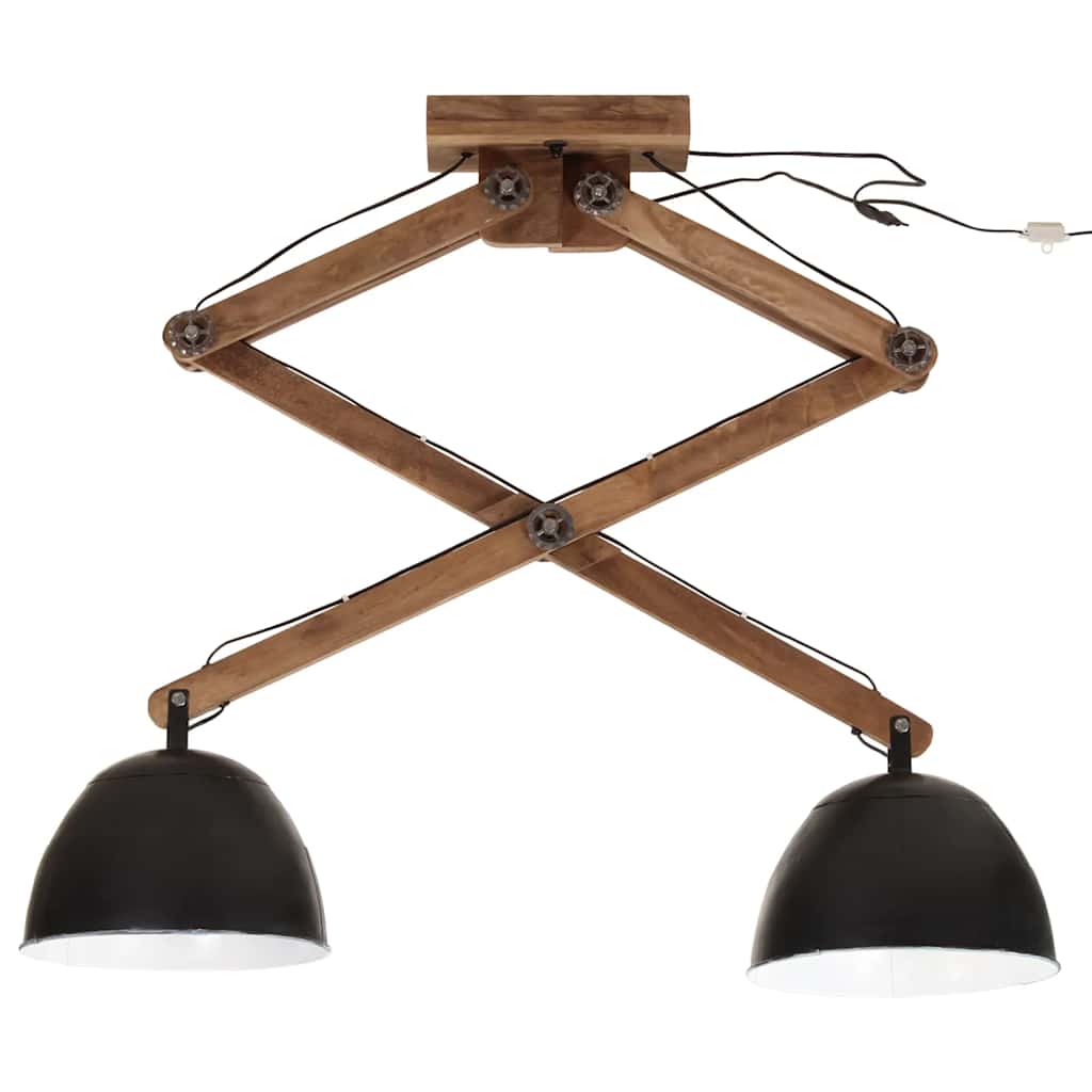 Vidaxx plafonnier 25 w e27 29x18x85 cm noir