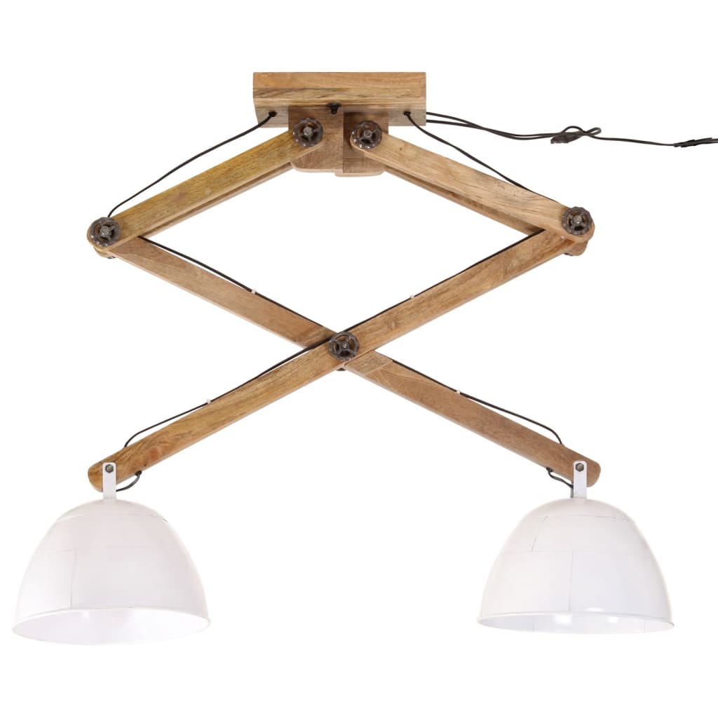 Lampa sufitowa vidaxl 25 W e27 29x18x85 cm biała