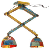 Vidaxx plafonnier 25 w e27 29x18x85 cm multicolore