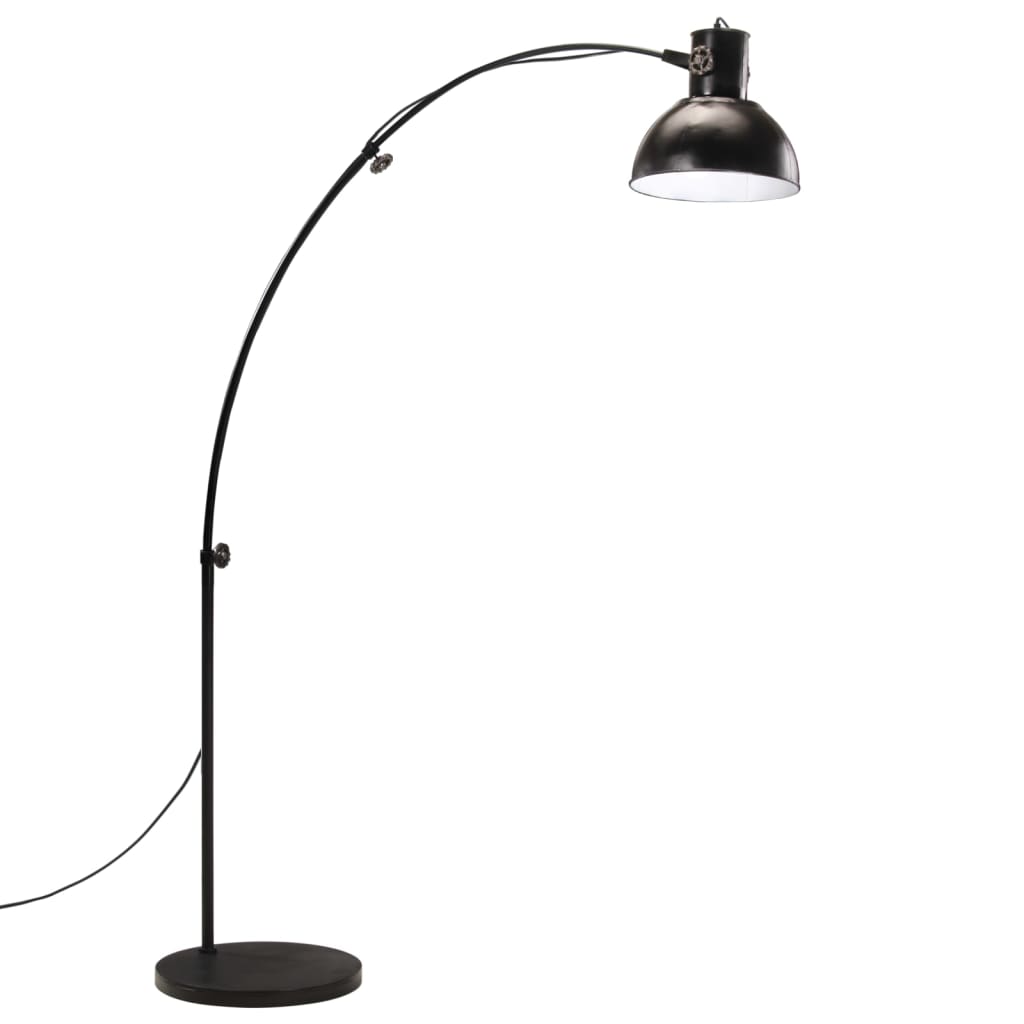 VidaXL lampadaire 25 w e27 150 cm noir
