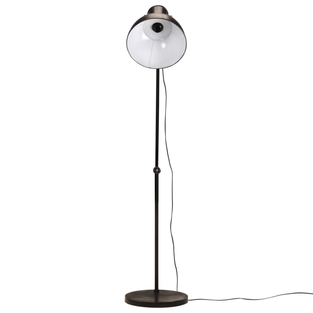 VidaXL lampadaire 25 w e27 150 cm noir