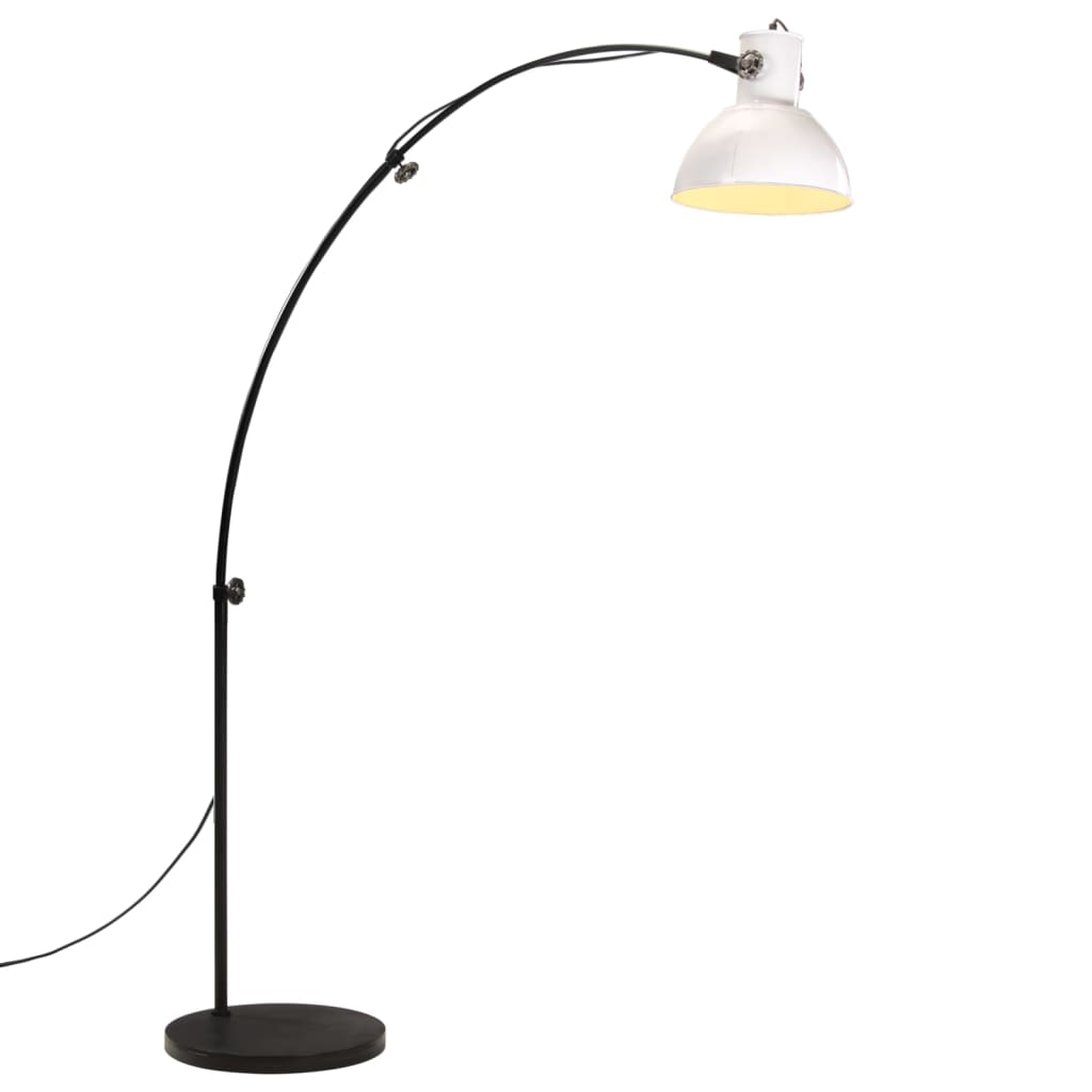 Lampa podłogowa vidaxl 25 W e27 150 cm biały