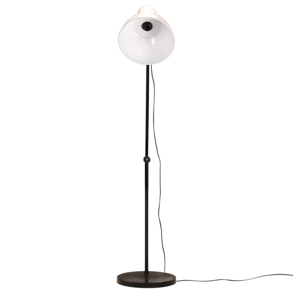 VidaXL lampadaire 25 w e27 150 cm blanc
