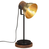 Vidaxl Desk Lamp 25 W E27 17x17x50 cm Brass Colorato