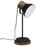 Vidaxx lampe de bureau 25 w e27 17x17x50 cm noir