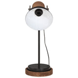 Stolní lampa Vidaxl 25 W E27 17x17x50 cm černá