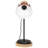 Vidaxx lampe de bureau 25 w e27 17x17x50 cm rouge patiné