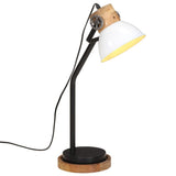 Vidaxx lampe de bureau 25 w e27 18x18x60 cm blanc