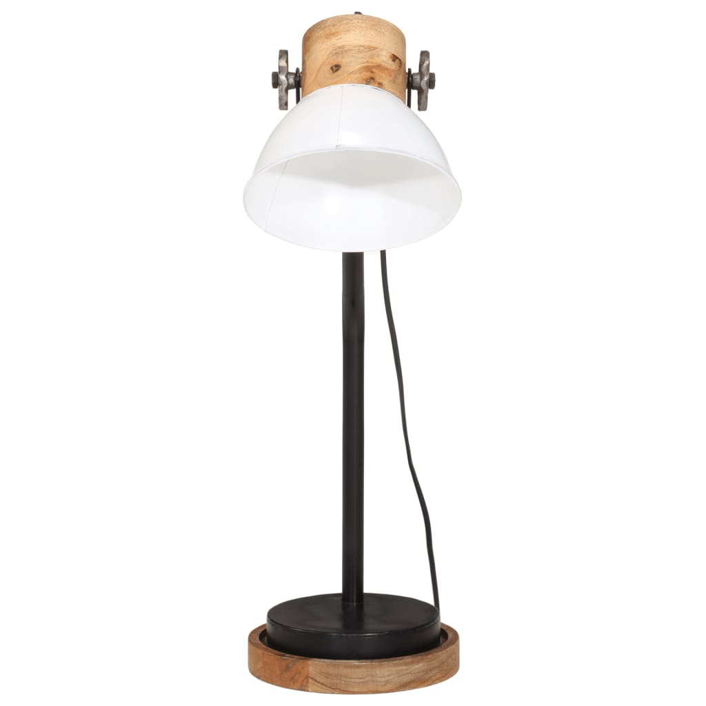 Vidaxx lampe de bureau 25 w e27 18x18x60 cm blanc