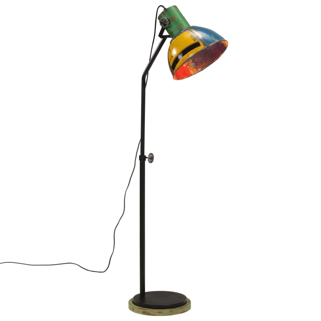 VidaXL Lampadaire 25 W E27 30x30x100-150 cm multicolore