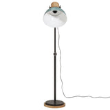 Vidaxl Floonal Lamp 25 W E27 30x30X100-150 cm zvětralá modrá