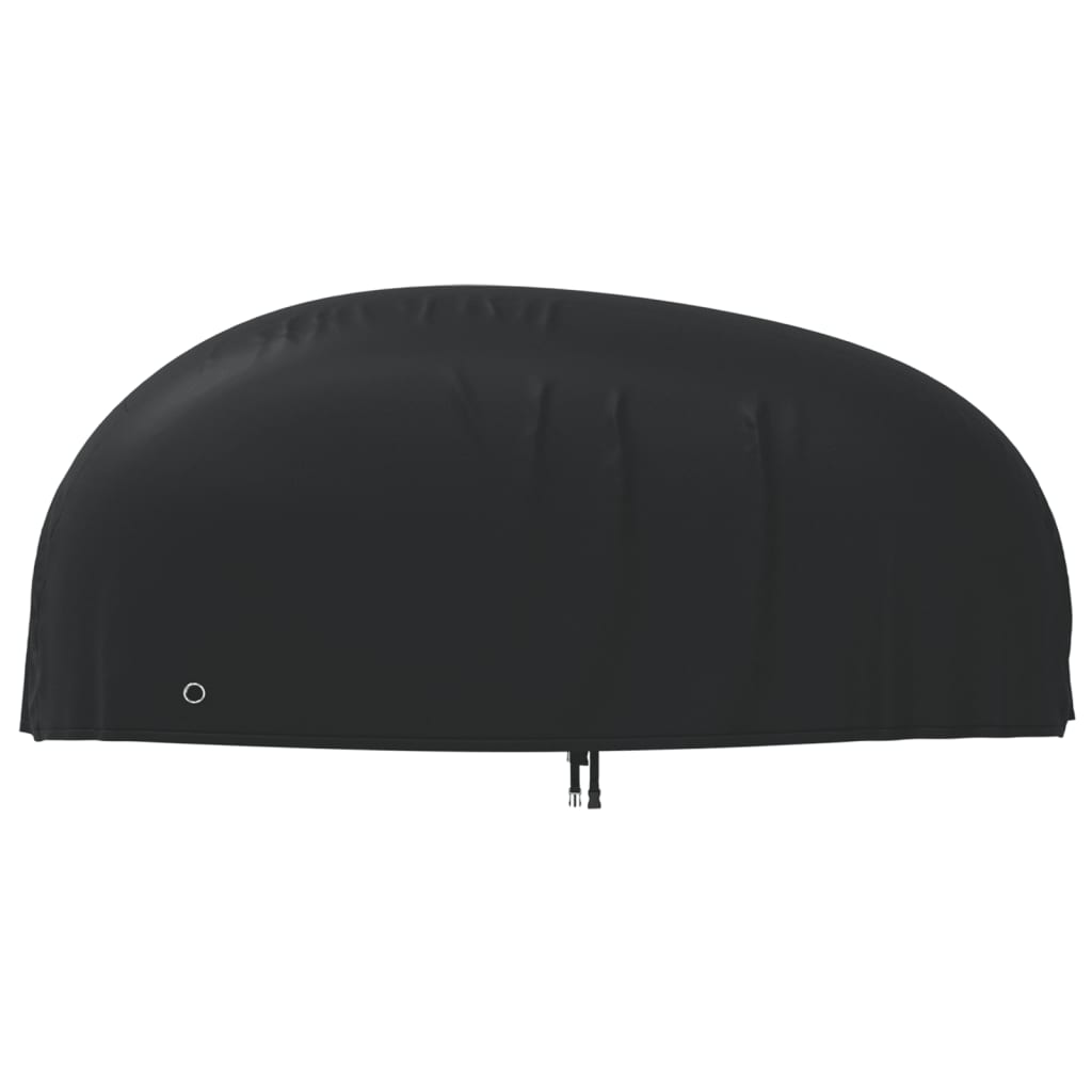 Pokrov motorja Vidaxl 265x105x125 cm 210D Oxford Black