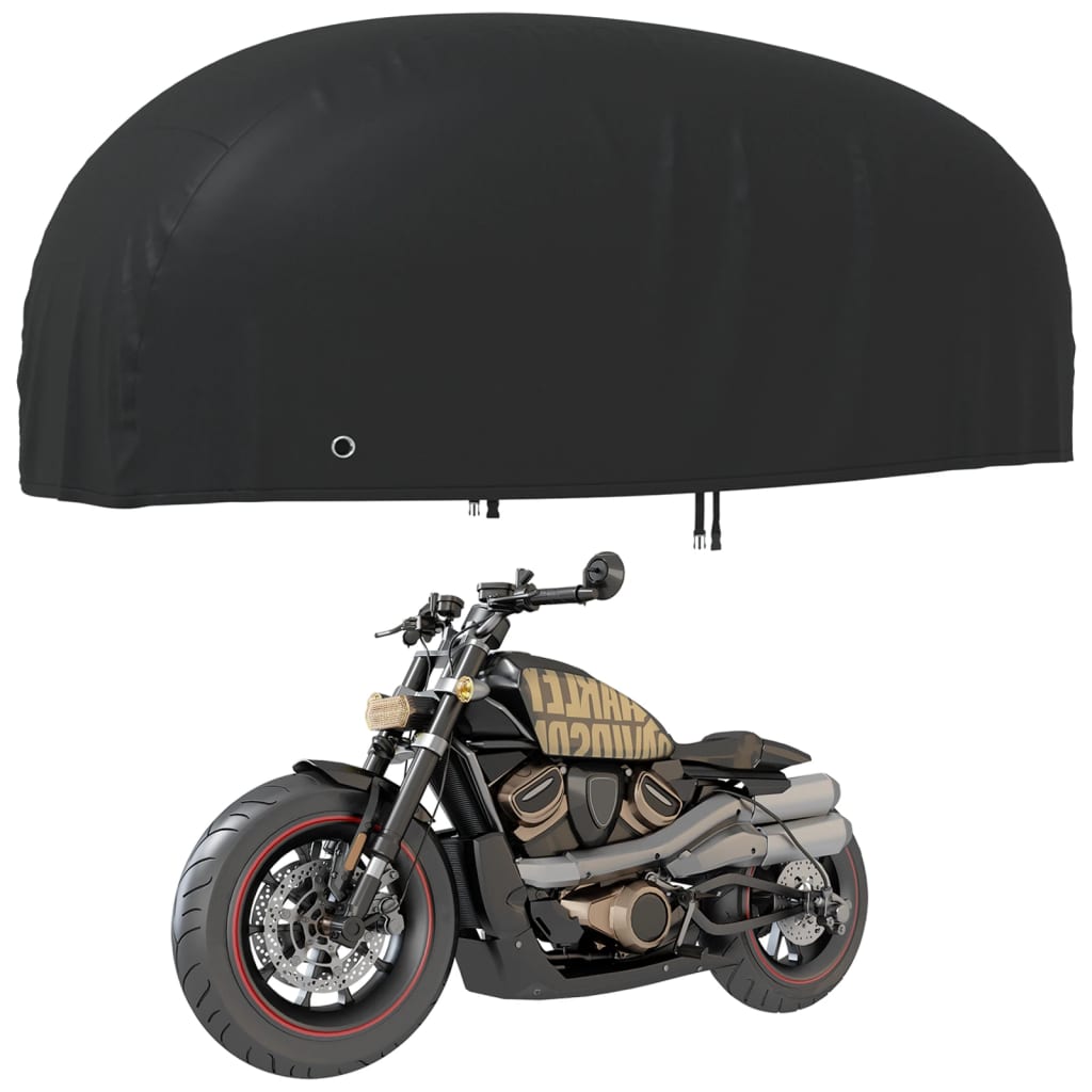 VidaXL housse de moto 295x110x140 cm 210d oxford noir