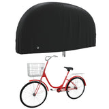 VIDAXL COUVERTURE DE BICYLE 200X70X110 CM 190T Oxford Black