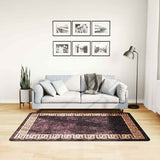 Vidaxx tapis lavable antidérapant 120x170 cm noir et or