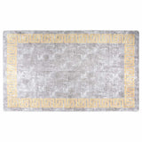 Vidaxx tapis lavable antidérapant 150x230 cm gris et or