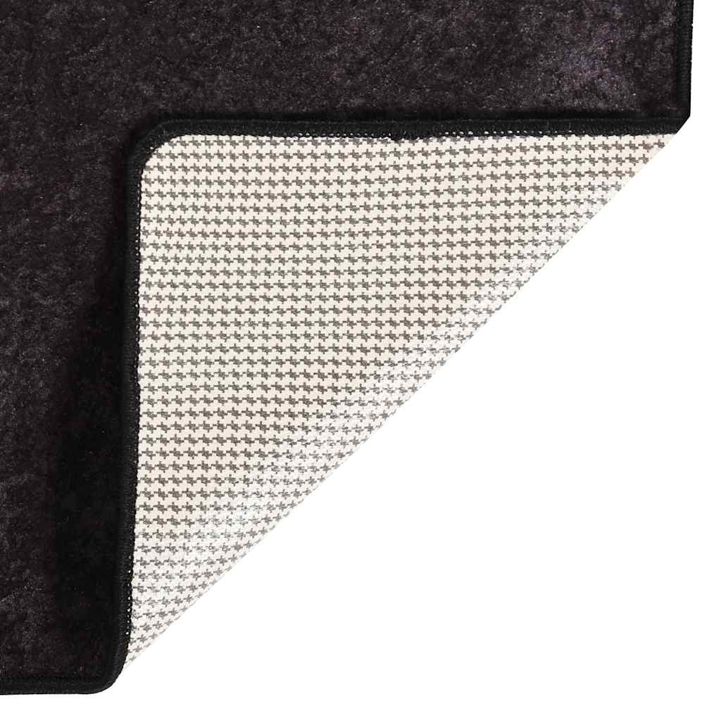 Vidaxx tapis lavable antidérapant 120x170 cm anthracite