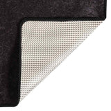 Vidaxx tapis lavable antidérapant 120x170 cm anthracite