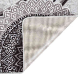 Vidaxx tapis lavable antidérapant 150x230 cm multicolore